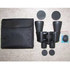 جعبه گشایی دوربین شکاری زایس 20x60 - کیف برزنتی - بند- پارچه تنظیف- درپوش های دوربین