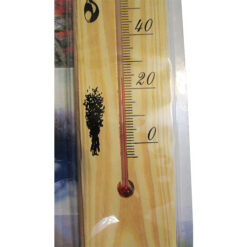 بخش پایینی دماسنج سونا با بدنه چوبی و رنج دمای 0 تا 120 درجه سانتیگراد