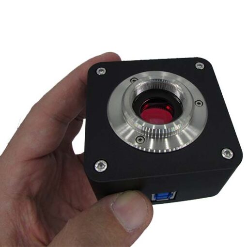 سنسور و لنز اصلی دوربین میکروسکوپ CCD 18 MP دارای پورت USB3